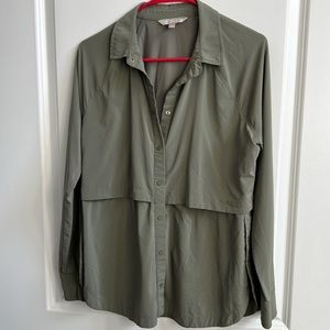 Olive green light jacket